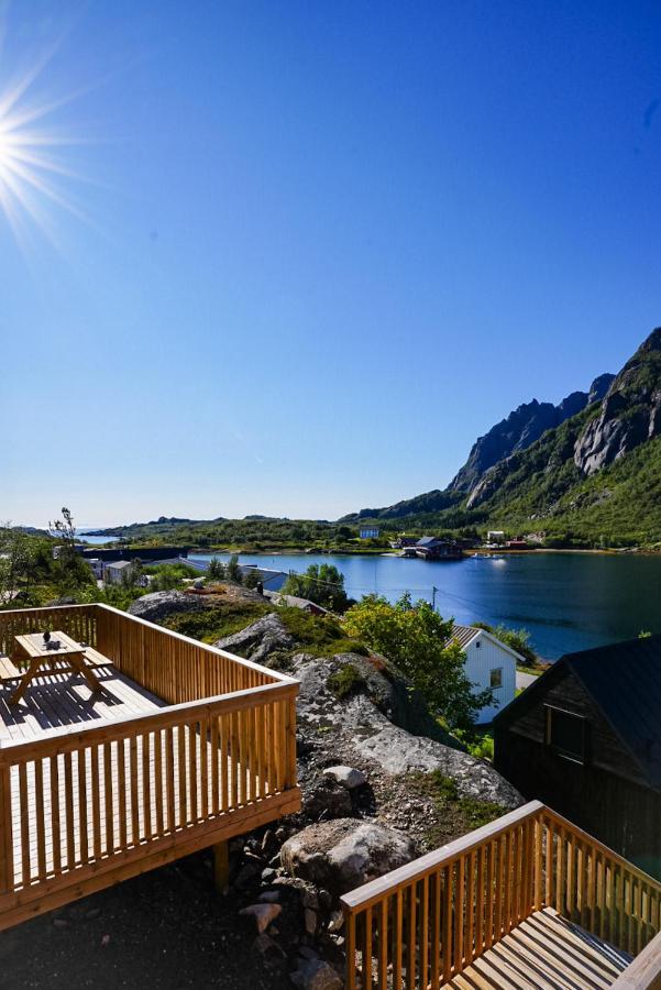 Lofoten Cabins Hopen  エクステリア 写真